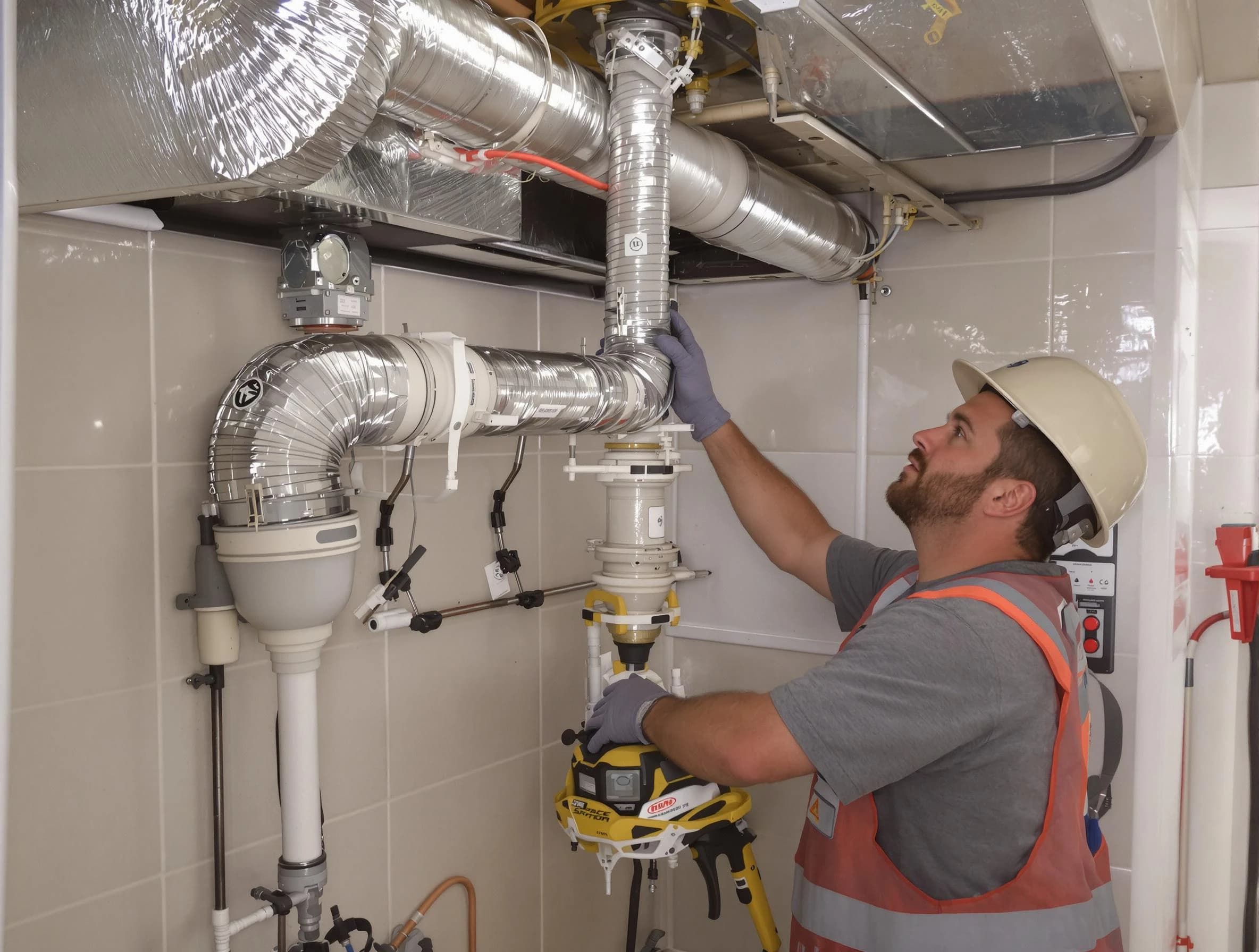 Bellevue Dryer Vent Cleaning expert performing professional dryer vent repair and installation in Bellevue