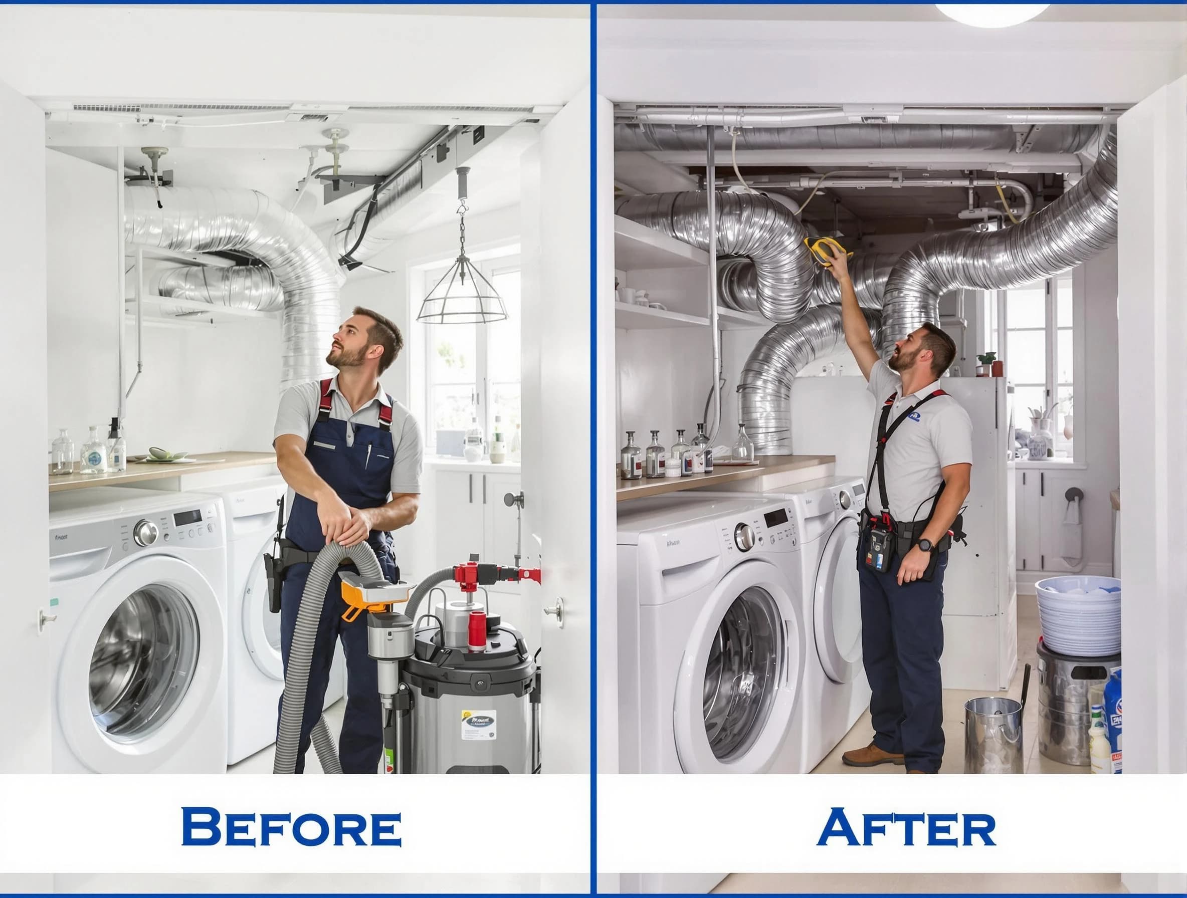 Expert gas dryer vent cleaning by Bellevue Dryer Vent Cleaning in Bellevue