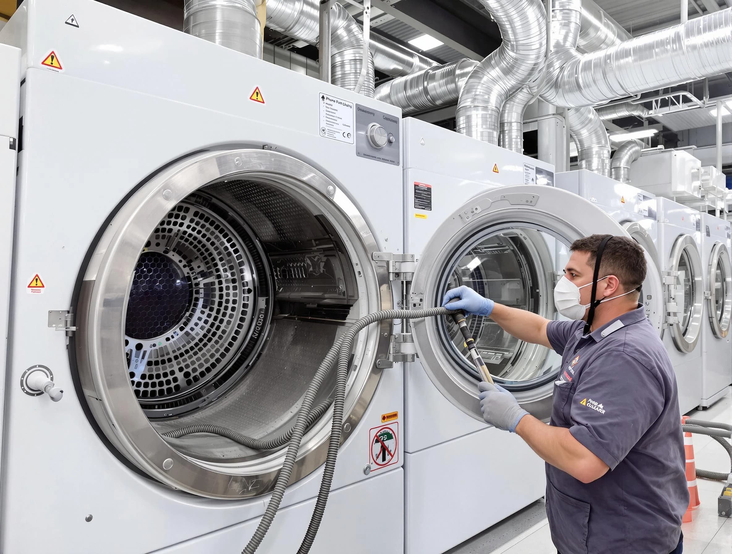 Industrial-grade dryer vent cleaning by Bellevue Dryer Vent Cleaning in Bellevue