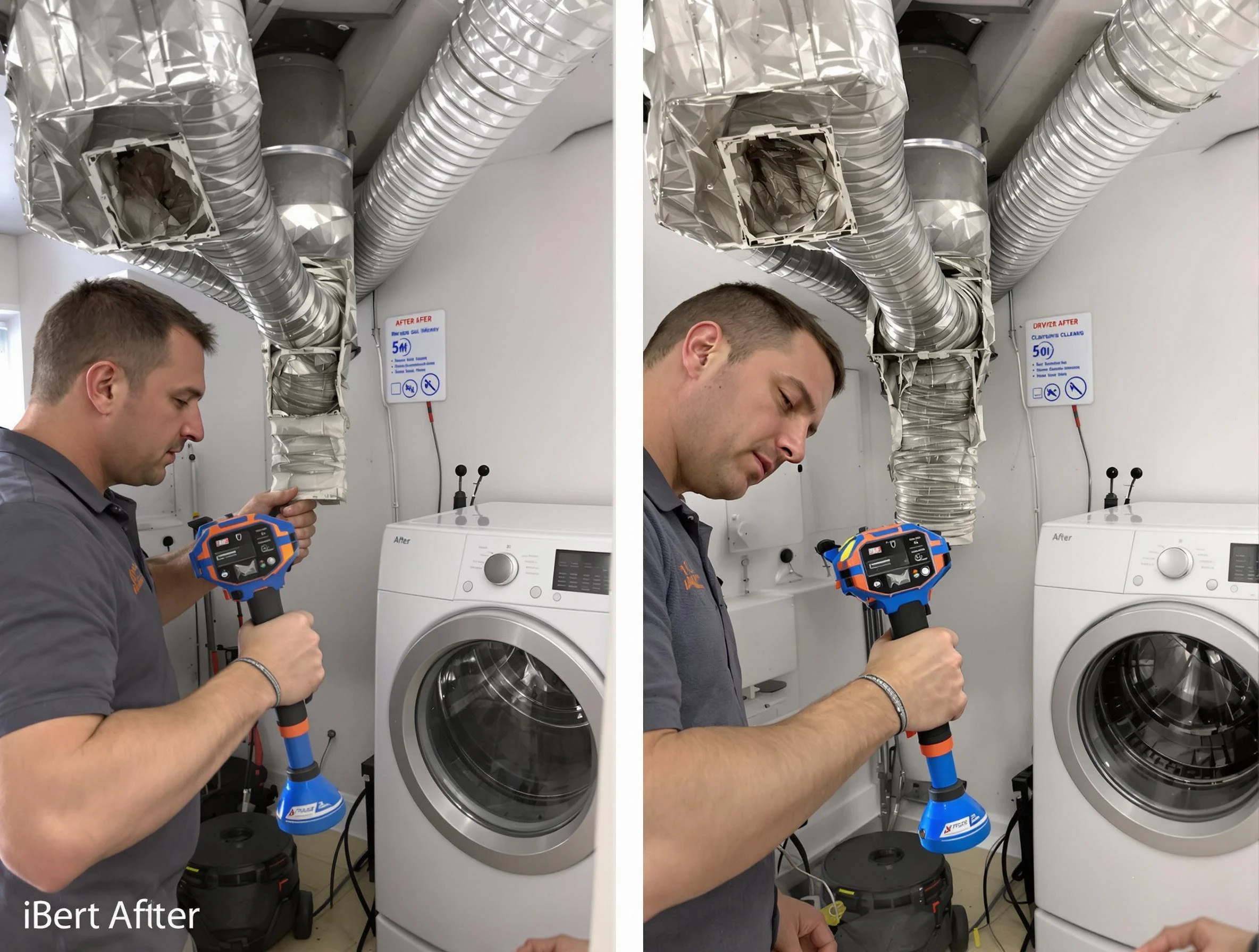 Professional clogged vent cleaning by Bellevue Dryer Vent Cleaning in Bellevue