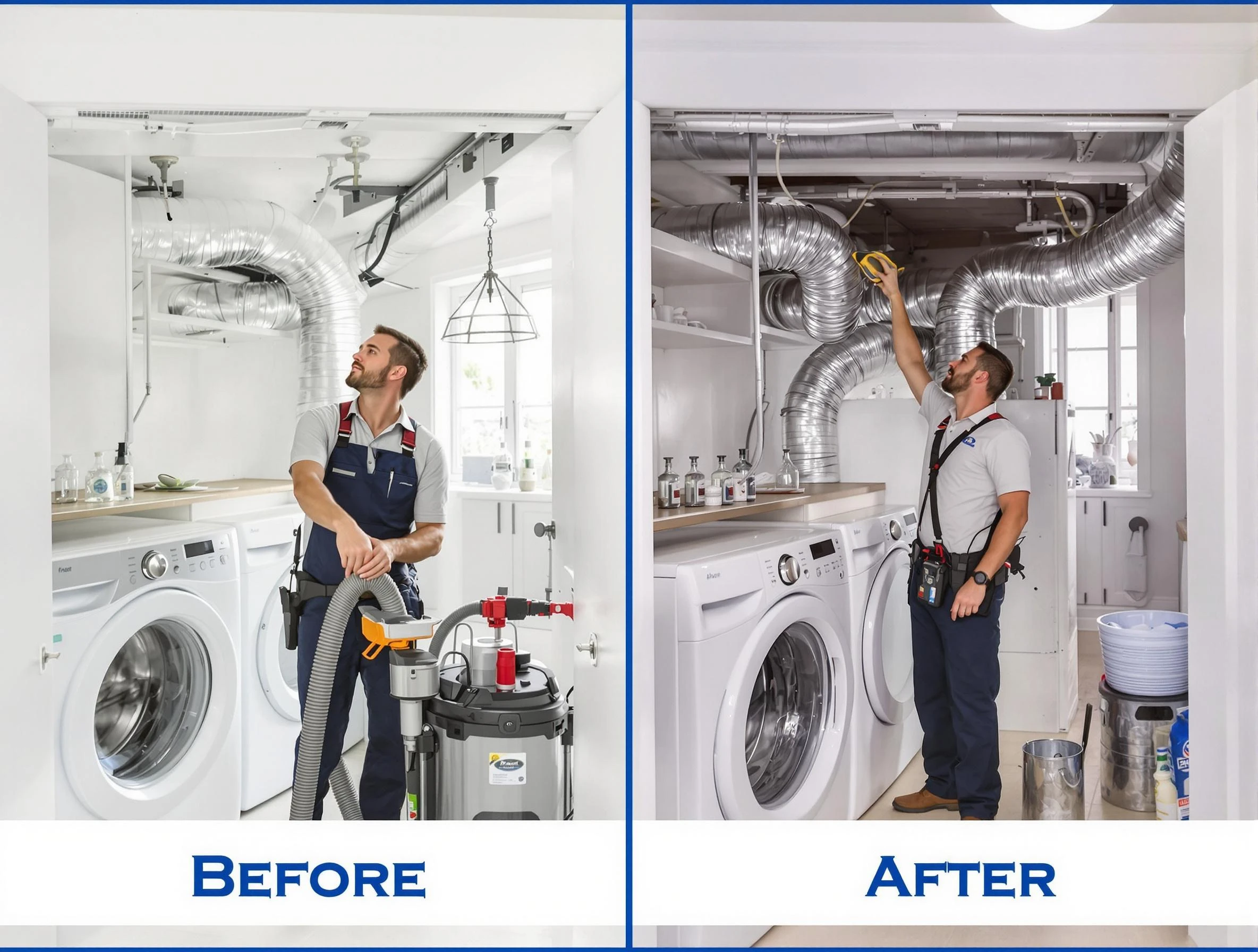 Expert gas dryer vent cleaning by Bellevue Dryer Vent Cleaning in Bellevue