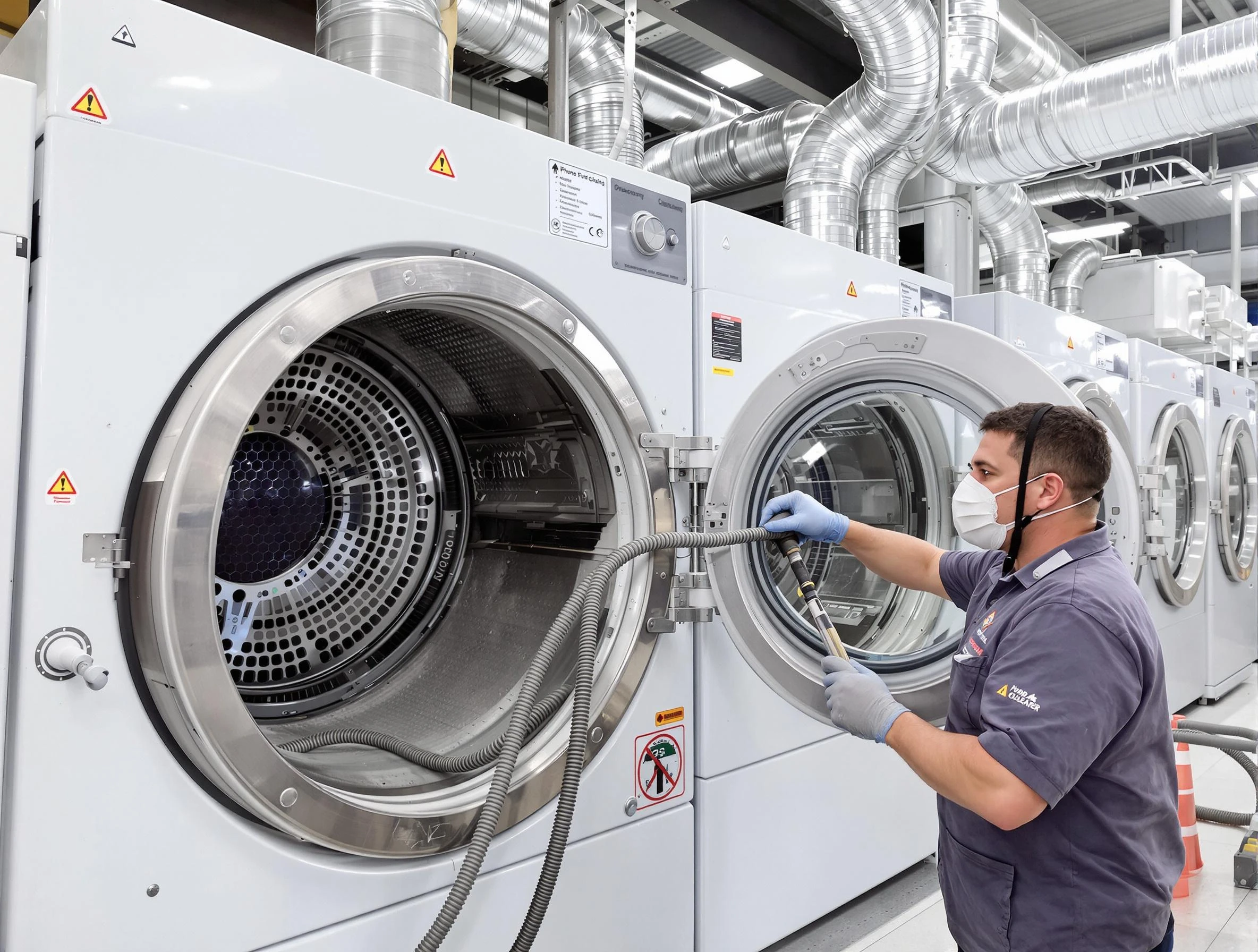 Industrial-grade dryer vent cleaning by Bellevue Dryer Vent Cleaning in Bellevue